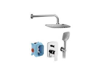 Podomítkové –  Ravak CL 091.00CR Sprchový podomítkový set, chrom