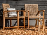 Zahradní židle Tuindeco Teak garden chair Blitar