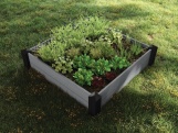 Vyvýšený záhon Keter Vyvýšený záhon Vista Modular Garden Bed šedý