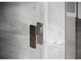 Ravak NDOP1 80, čierna+transparent