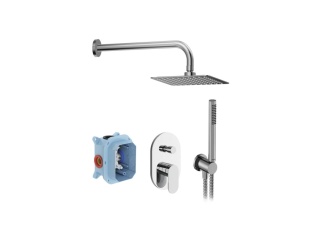 Podomítkové –  Ravak CR II 090.01CR Sprchový podomítkový set, chrom