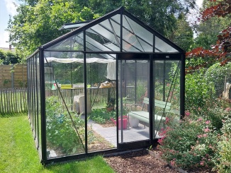 Klasické skleníky ze skla ACD –  ACD Blackline R308X 5,9 m x 3,1 m
