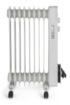 G21 Olejový radiátor  Merapi bílý, 9 žeber, 2000 W