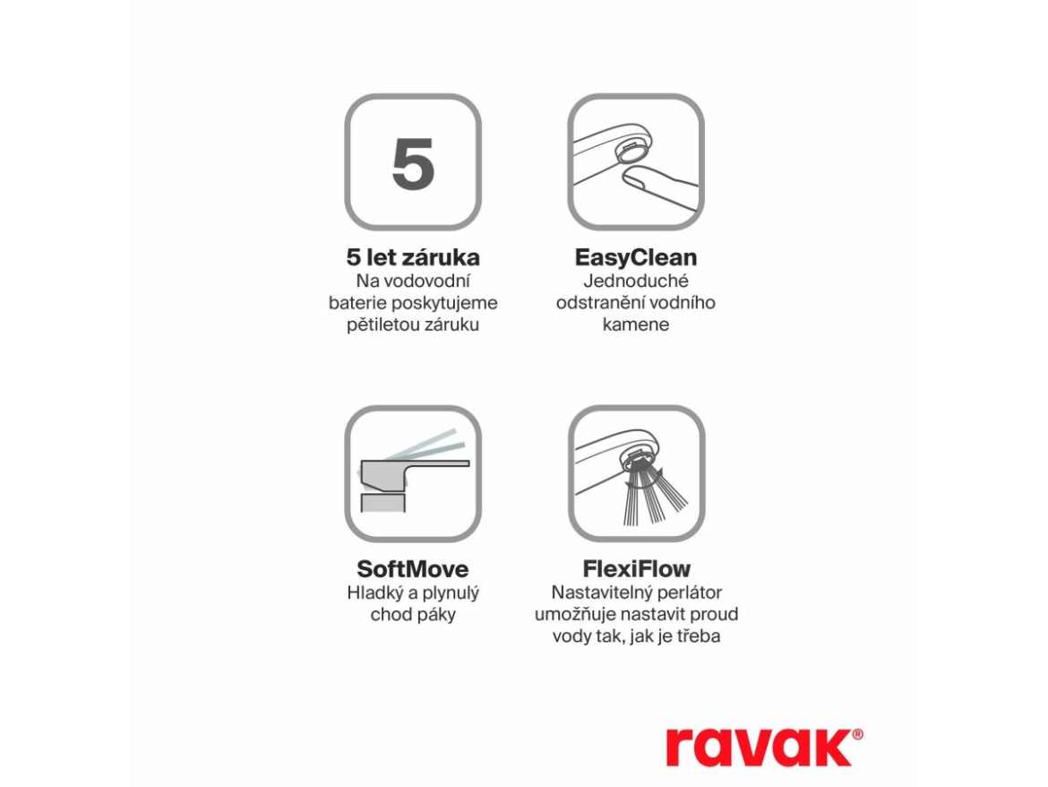 Ravak PU 019.20BLM.O1 Umyvadlová podomítková baterie s tělesem, černá matná
