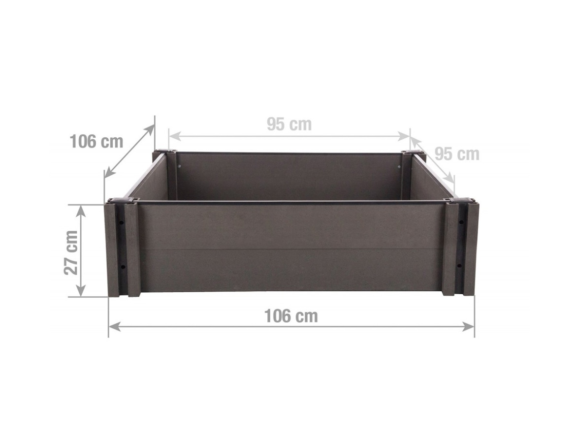 G21 Vyvýšený záhon Crop Square