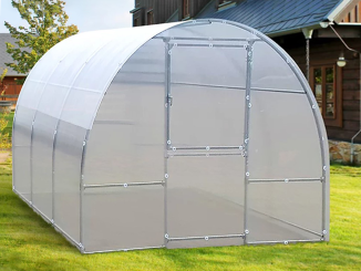 Skleníky Gutta –  Záhradný skleník z polykarbonátu Gardentec Easy polykarbonát 6 mm, 2,0 x 3,0 m 100003142