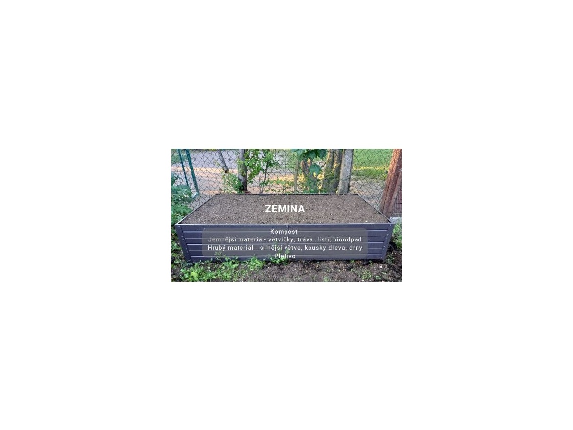 Covernit Vyvýšený záhon Covertec