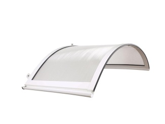 Obloukové –  Savespot Perry 200 x 90 cm biela / číra