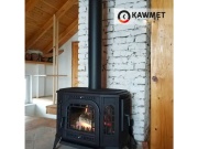 Litinová krbová kamna Kawmet P7 LB - 10,5 kW ECO