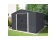 Zahradní domek kovový 3 x 2,4 m se sedlovou střechou antracit Riwall PRO RMSA 8x10 Anthracite
