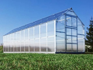 Polykarbonátové skleníky na podezdívce –  Gutta Gardentec H