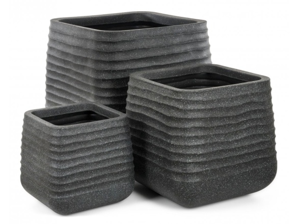 G21 Květináč  Lava Cube 50,5 x 50,5 x 49
