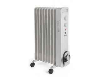 Radiátory –  G21 Olejový radiátor  Merapi bílý, 9 žeber, 2000 W