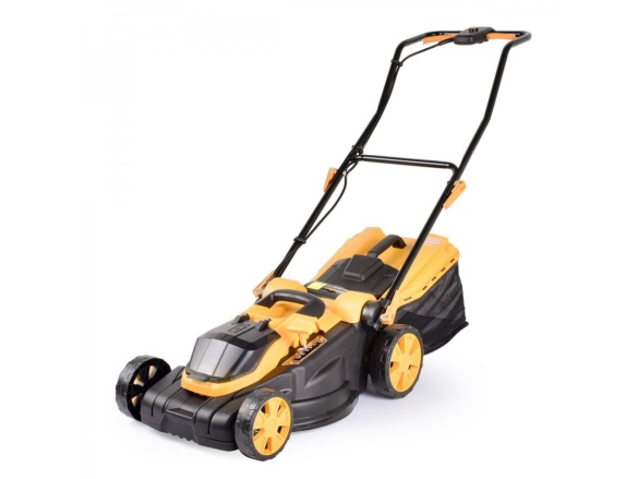 Akumulátorová travní sekačka + 2x 4Ah baterie + 2x nabíječka 20 V Riwall PRO RALM 3820 SET