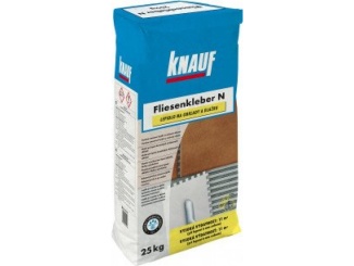 Chemie –  Knauf Lepidlo C1T Fliesenkleber N šedá, 25 kg