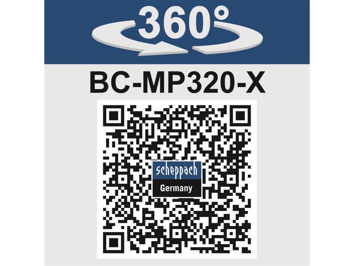 Aku sekačka Scheppach BC-MP320-X-SET L
