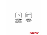 Ravak ES 062.60RGB.O1 Podomietková batéria 1-cestná, ružové zlato kefované